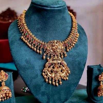 Antique Finish Lakshmi Set